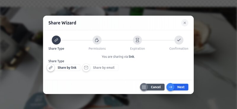 Share with clients - No signup required
