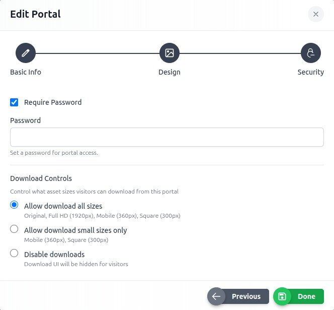 Download restriction options